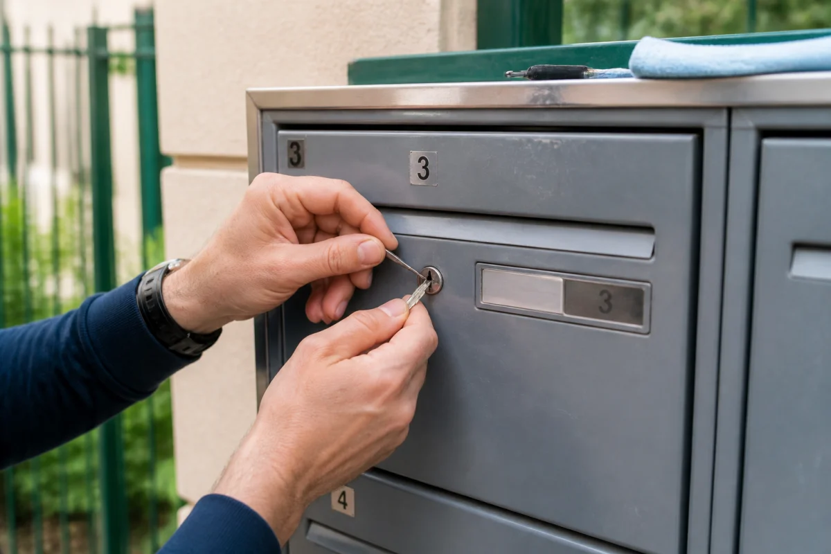 Comment ouvrir une boîte aux lettres bloquée